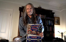 Load image into Gallery viewer, Bruce Dickinson opening a Trooper Collection Box

